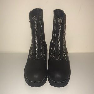 Dolls Kill Shoes - Current mood black Elizabeth boots Dolls Kill Shoes - Current mood black Elizabeth boots
